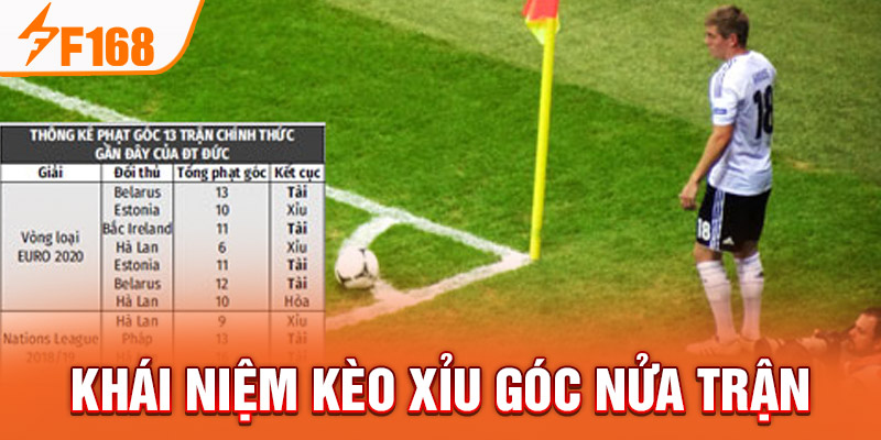 Kèo Xỉu Góc Nửa Trận - Cơ Hội Thắng Lớn Khi Chơi Tại F168 Khái niệm kèo xỉu góc nửa trận